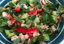 quinoa-tuna salad