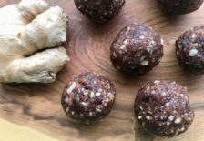 Ginger Macadamia Balls