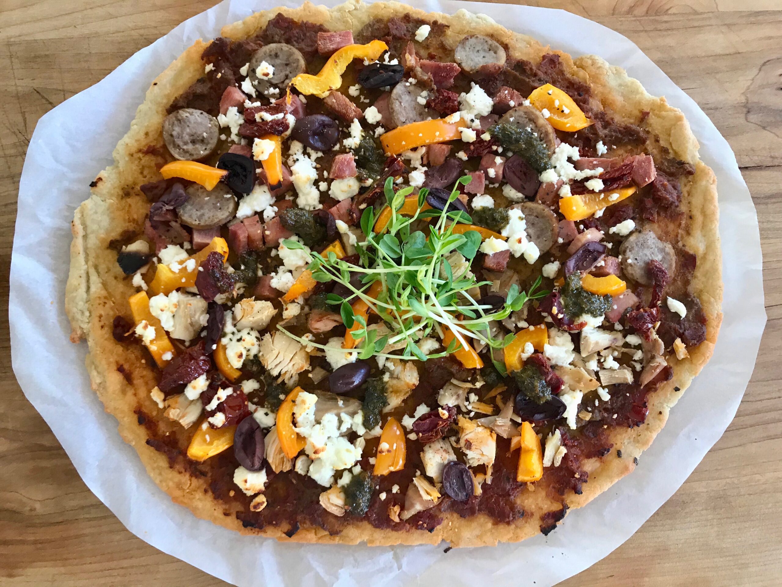 Gluten-Free/Dairy-Free/Egg-Free Pizza Dough