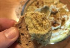 Garlic Avocado Hummus