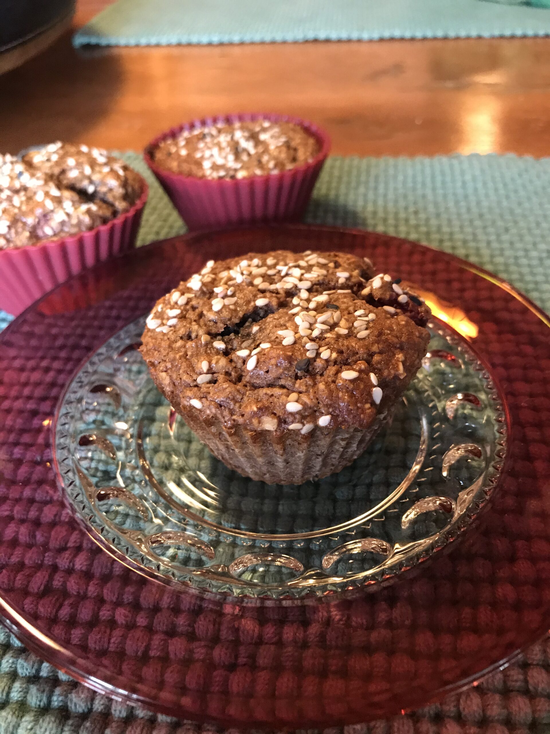 Sugarless Berry Muffins