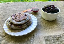 Blender Blueberry Pancakes